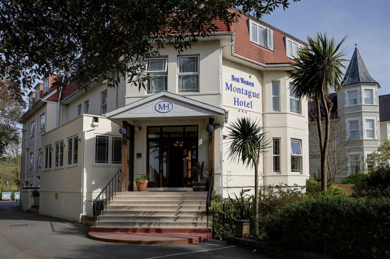 Montague Hotel Bournemouth Exteriör bild